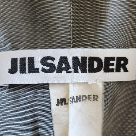 Jil Sander strong shoulder fitted wool/mohair jacket/blazer Sz 38 - Picture 8 of 8